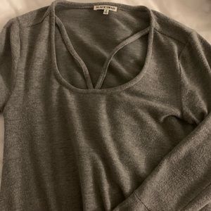 Gray long sleeve